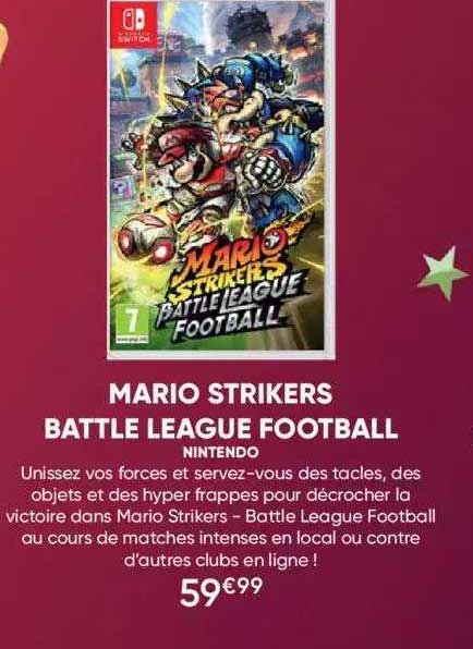 mario strikers battle league football - nintendo