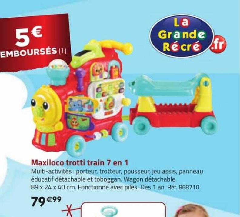 maxiloco trotti train 7 en 1
