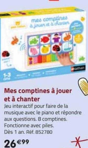 mes comptines à jouer et à chanter