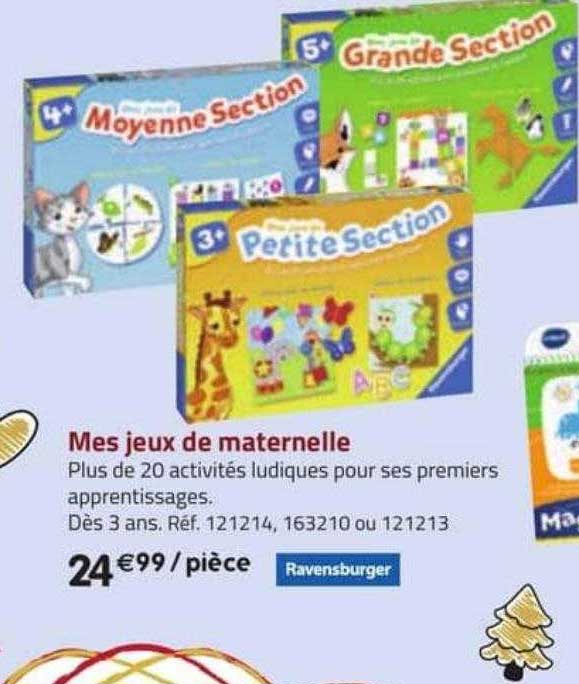 mes jeux de maternelle ravensburger
