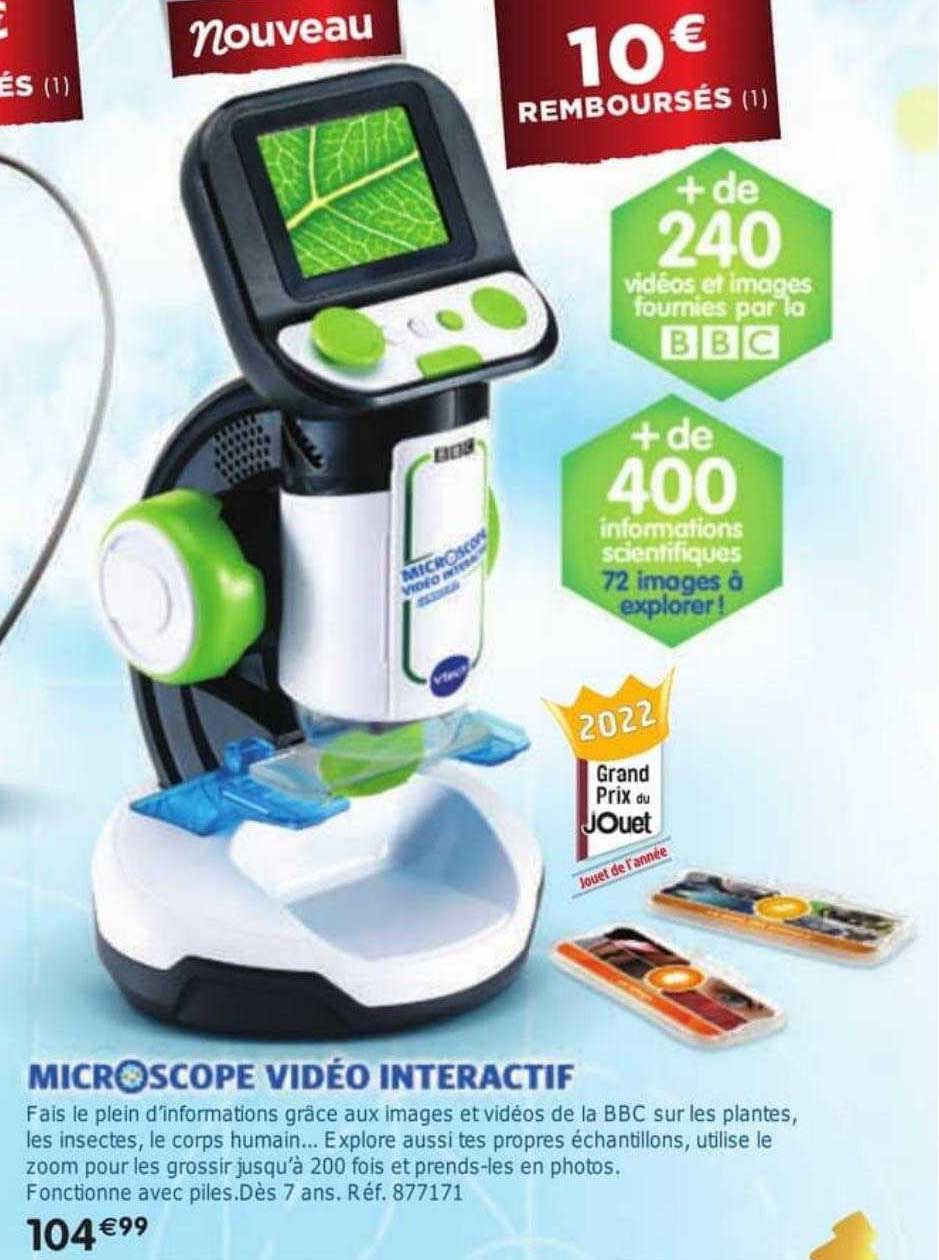 Microscope Vidéo Interactif