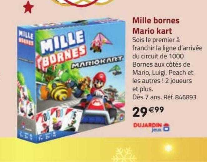 mille bornes mario kart dujardin jeux