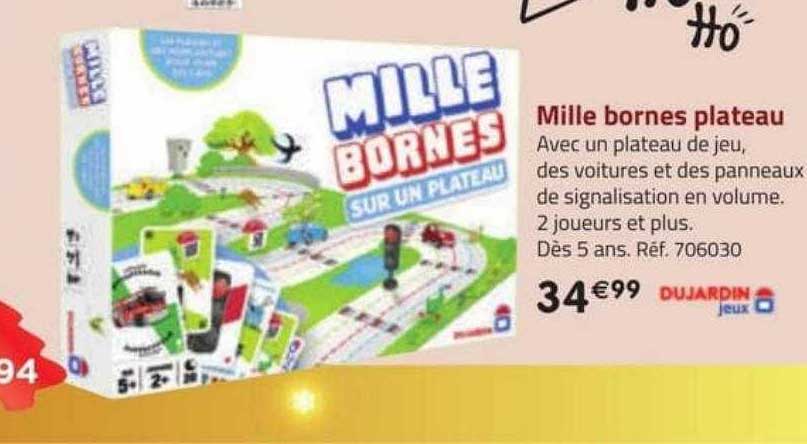 mille bornes plateau dujardin jeux