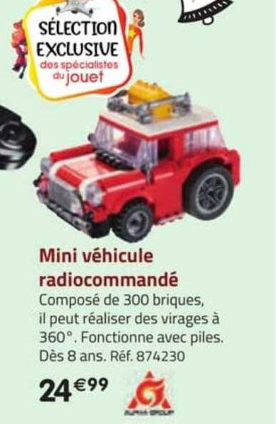 mini véhicule radiocommandé alpha group