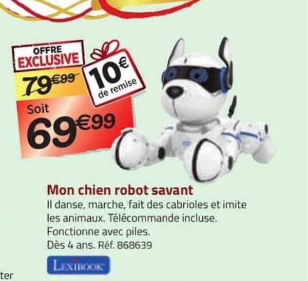 Mon Chien Robot Savant Lexibook