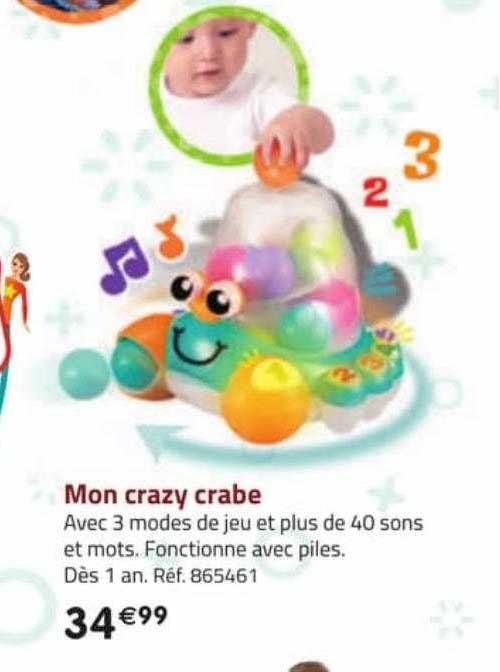 mon crazy crabe