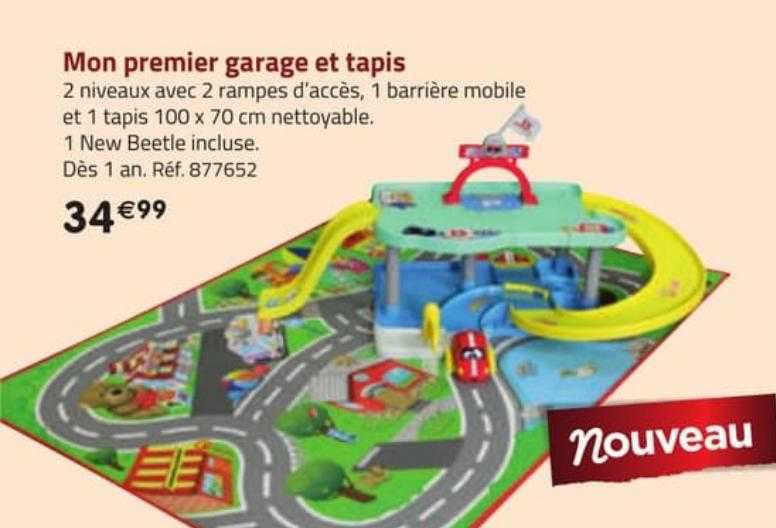 mon premier garage et tapis