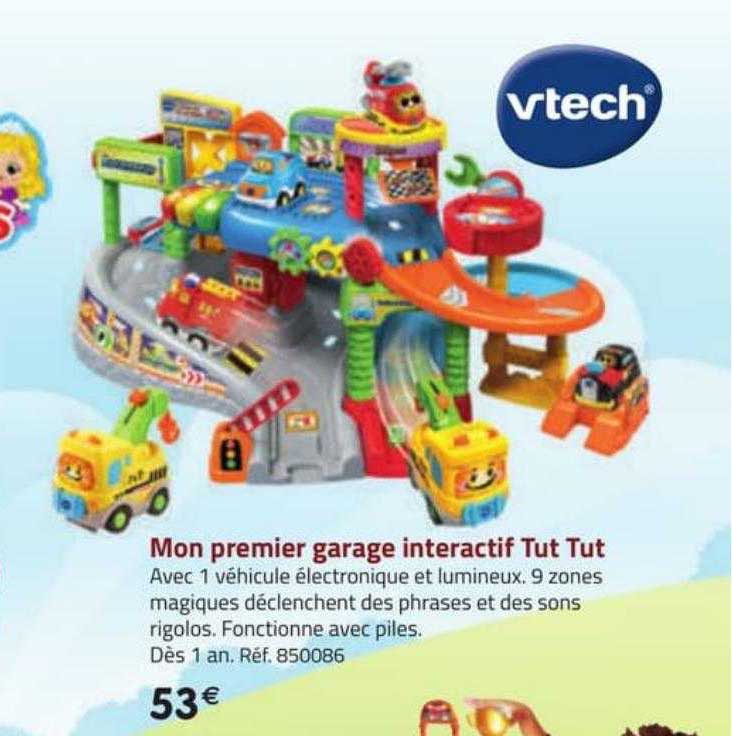 mon premier garage interactif tut tut vtech