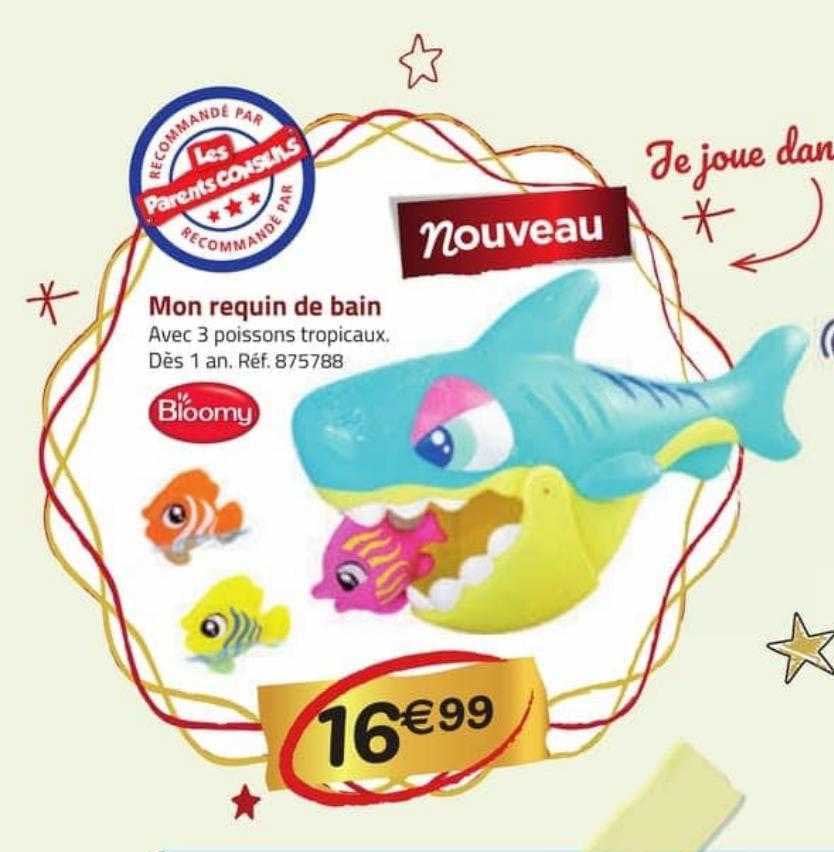 mon requin de bain bloomy