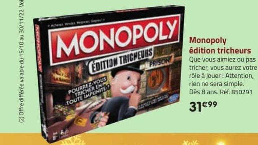 monopoly édition tricheurs