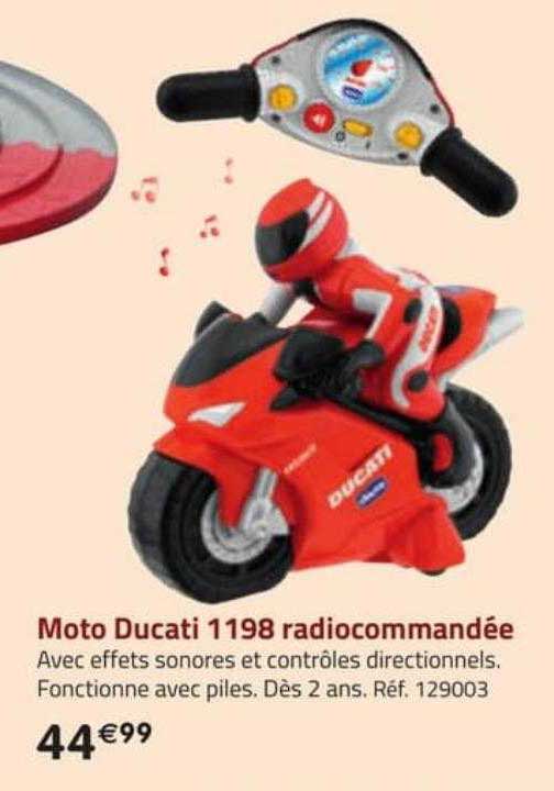 Moto Ducati 1198 Radiocommandé