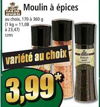 moulin à épices oase der gewurze