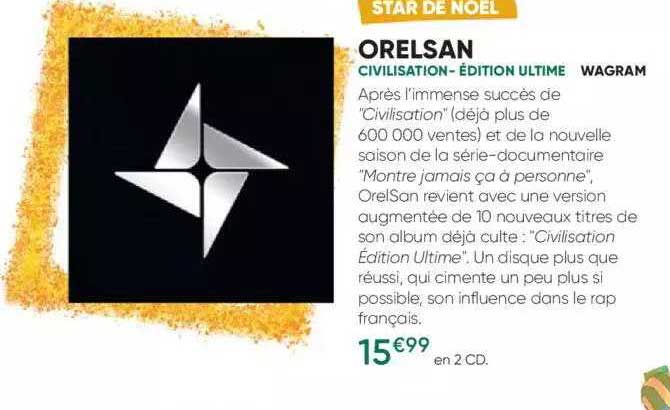 orelsan - civilisation - édition ultime - wagram