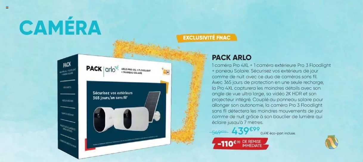 pack arlo