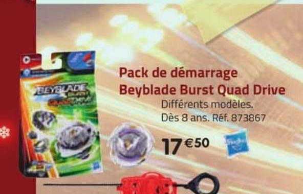 pack de démarrage beyblade burst quad drive hasbro