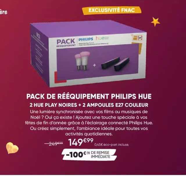 pack de rééquipement philips hue