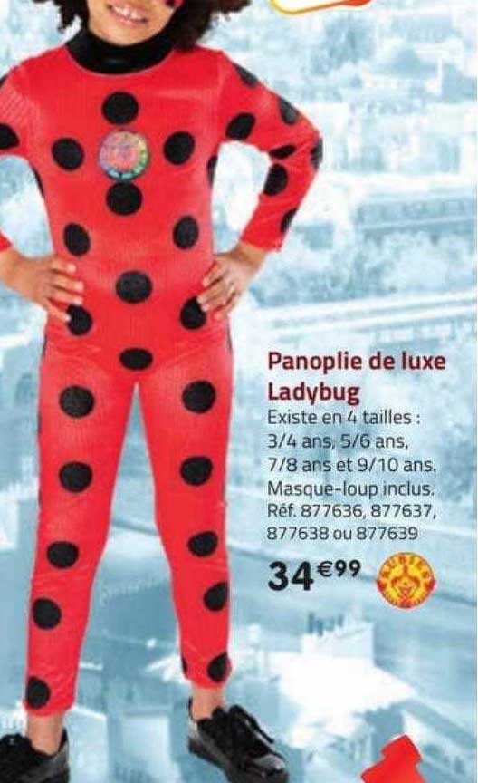 panoplie de luxe ladybug