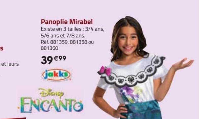 panoplie mirabel jakks