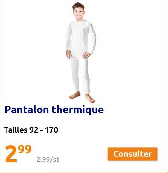 Pantalon Thermique
