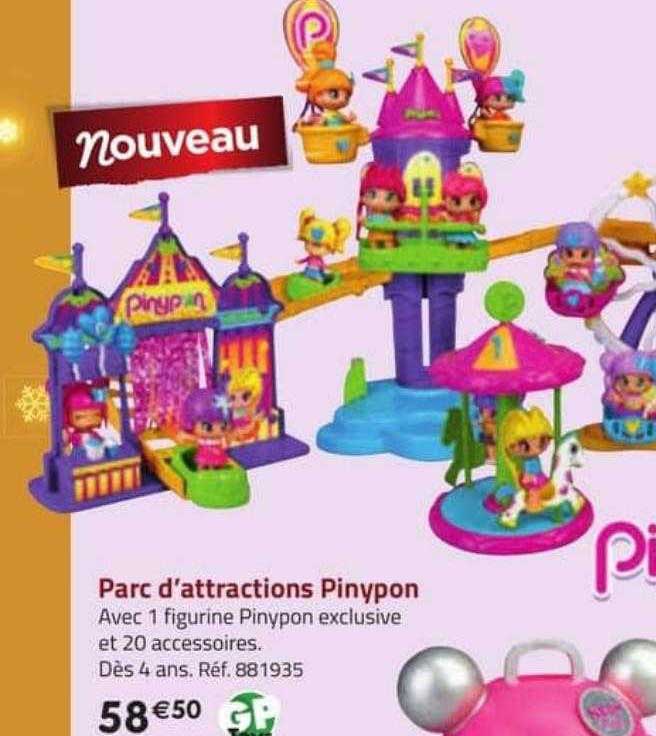 parc d'attractions pinypon gp toys