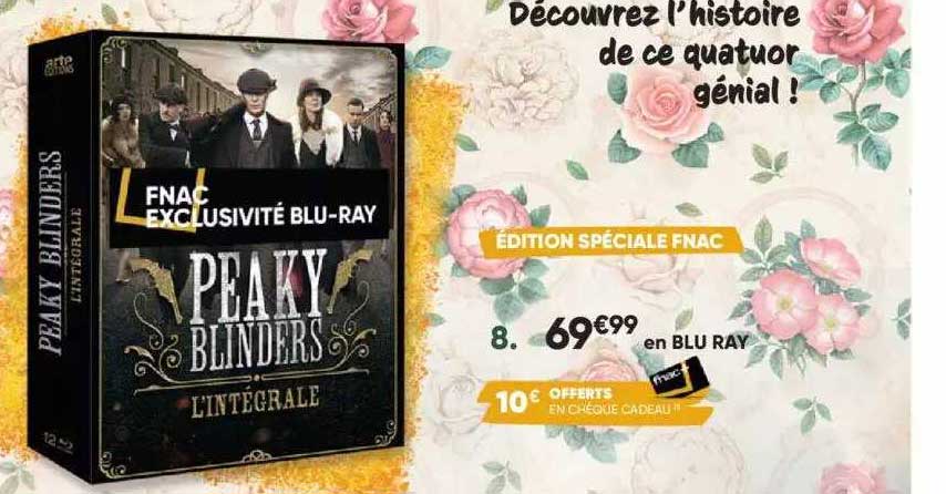 peaky blinders en blu ray