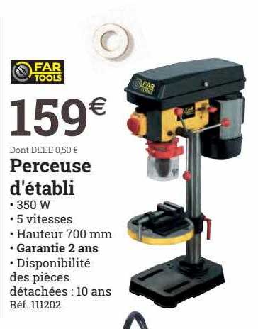 perceuse d'établi far tools