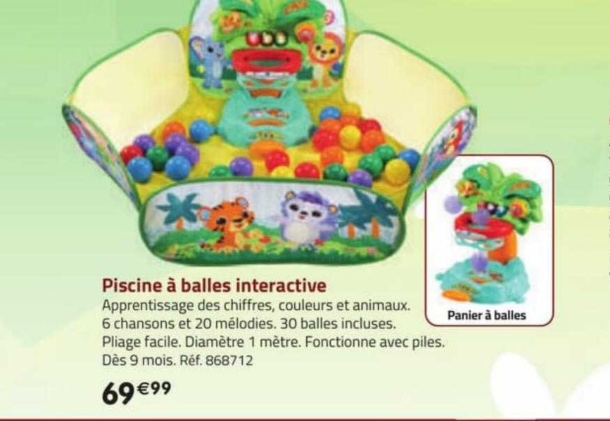 piscine à balles interactive