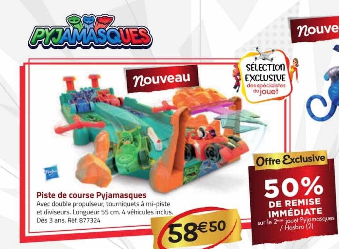 piste de course pyjamasques hasbro