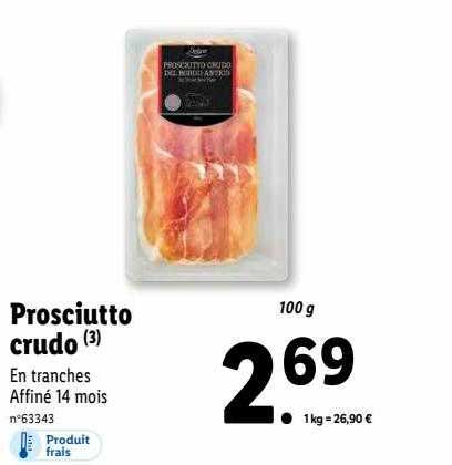 porsciutto crudo deluxe