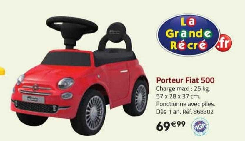 porteur fiat 500