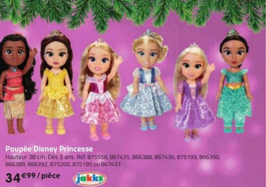 poupée disney princesse jakks