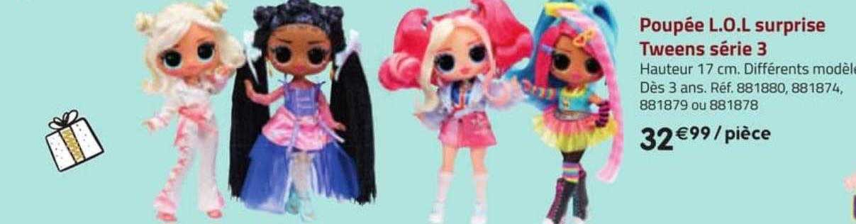 poupée l.o.l surprise tweens série 3