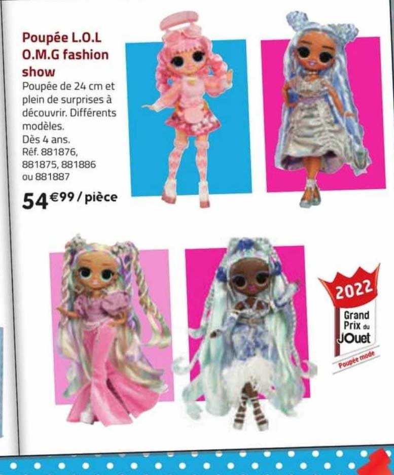 poupée l.o.l. o.m.g. fashion show