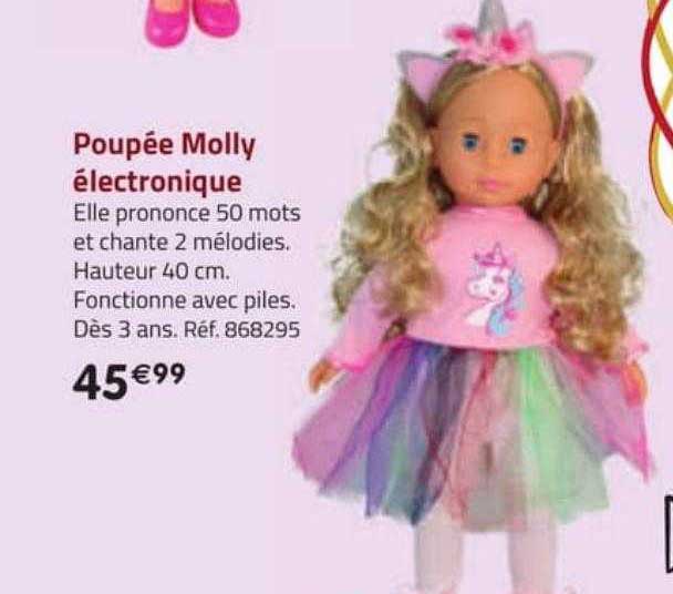poupée molly électronique