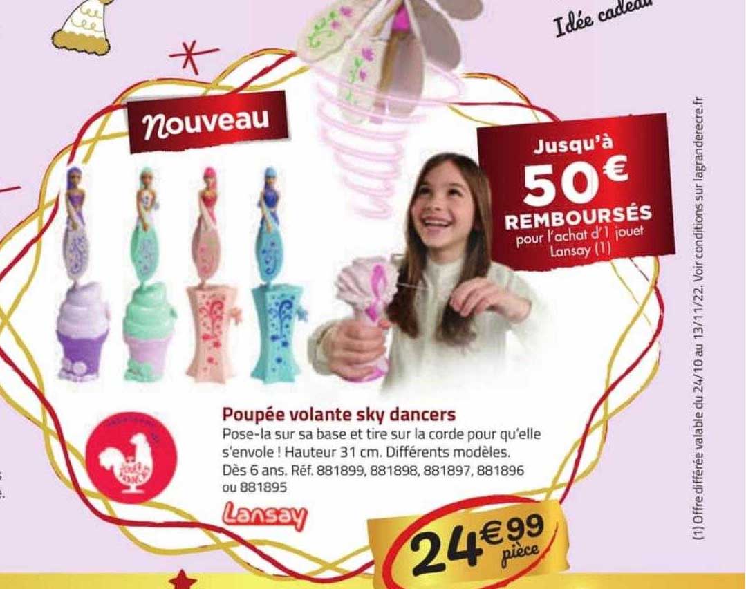 poupée volante sky dancers lansay