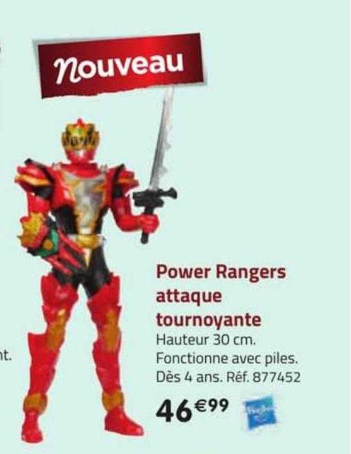 power rangers attaque tournoyante hasbro