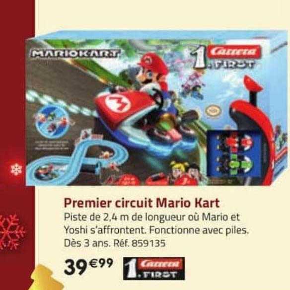 premier circuit mario kart carrera first