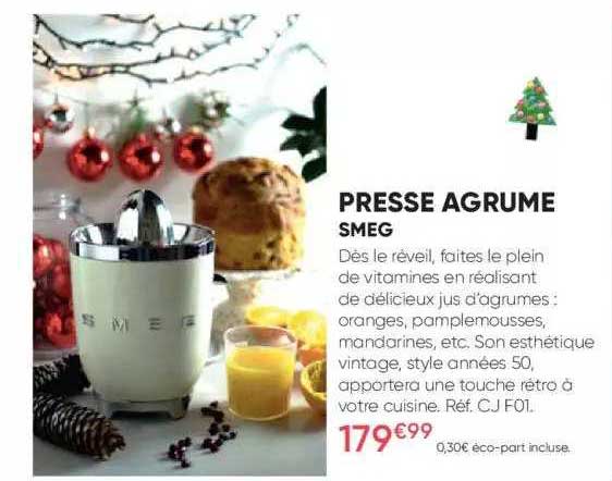 presse agrume smeg