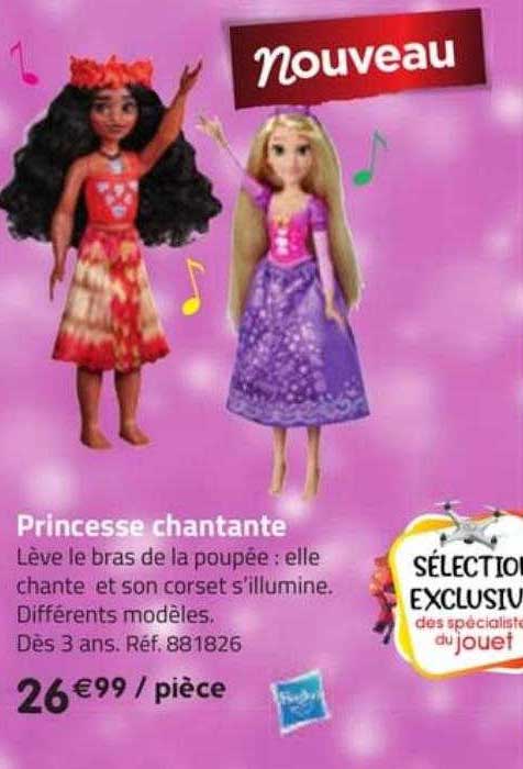 princesse chantante hasbro