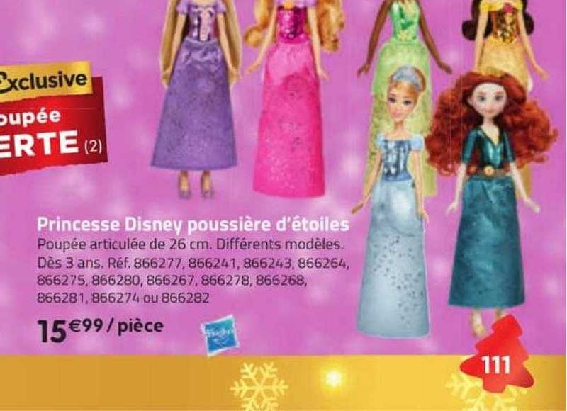 princesse disney poussière d'étoiles hasbro