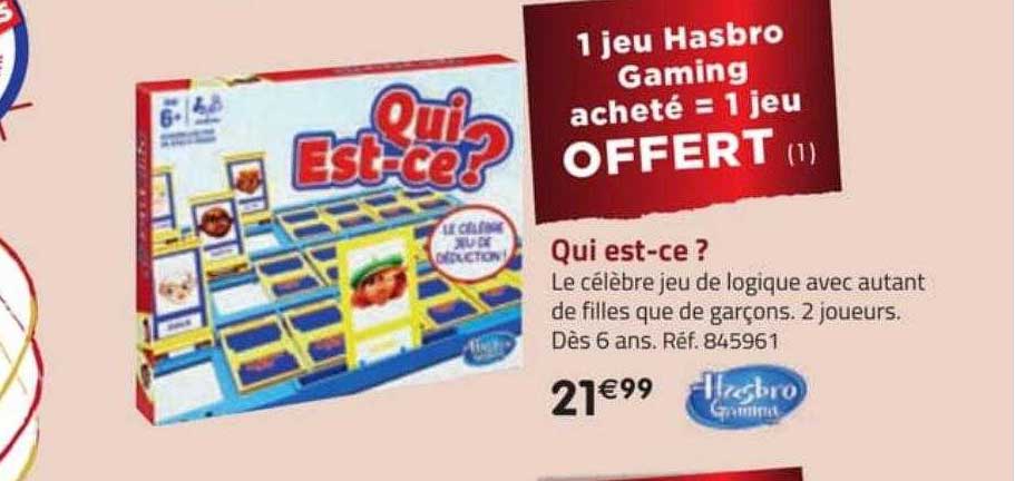 qui est-ce? hasbro gaming