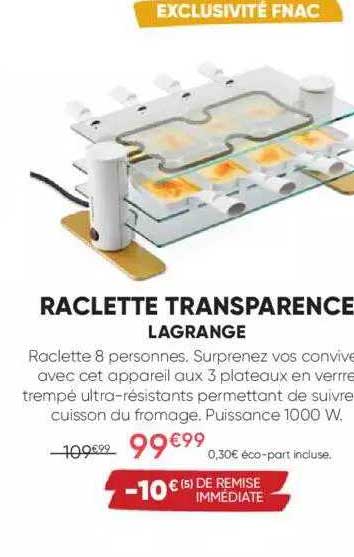 raclette transparence lagrange