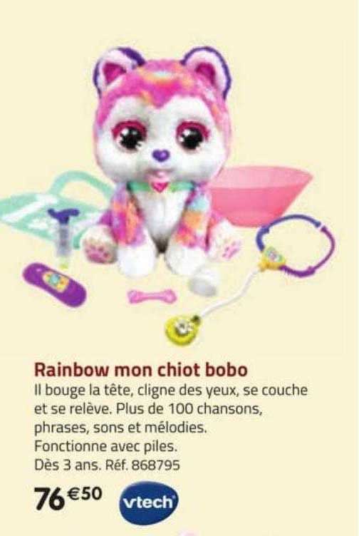 rainbow mon chiot bobo vtech