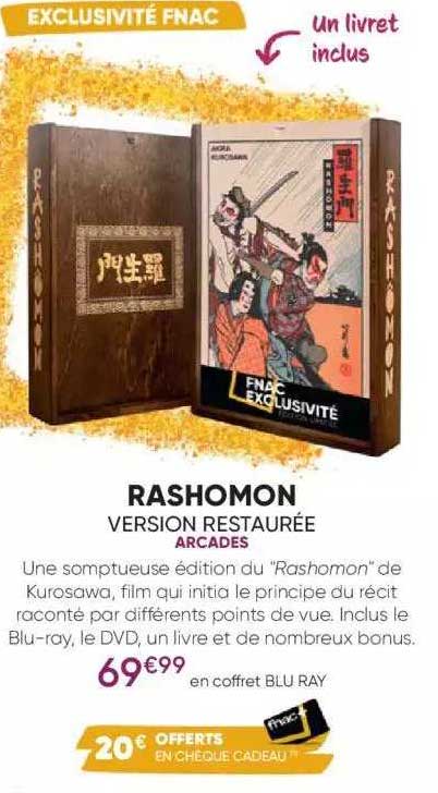 rashomon - version restaurée - arcades