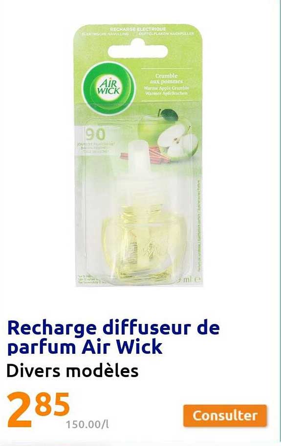 recharge diffuseur de parfum air wick