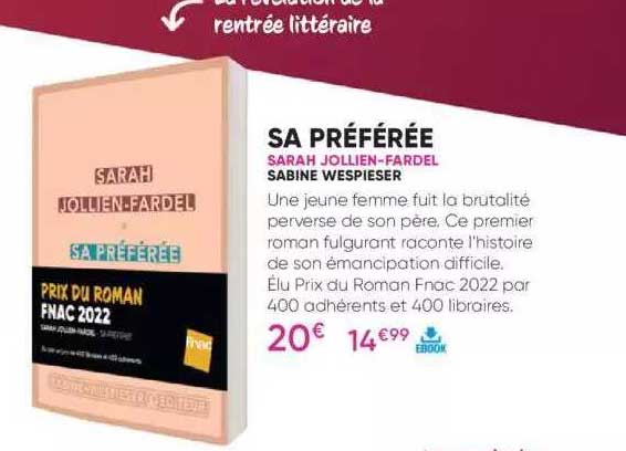 sa préférée - sarah jollien-fardel, sabine wespieser