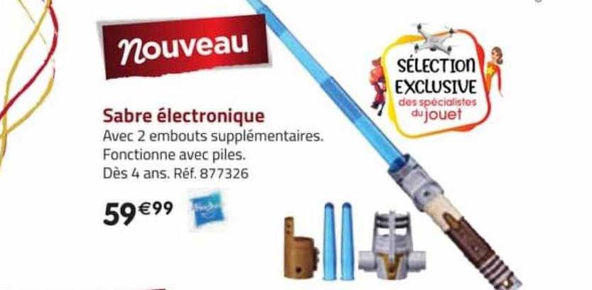 sabre électronique hasbro