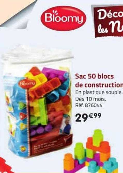 sac 50 blocs de construction bloomy