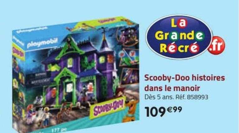 scooby-doo histoires dans le manoir playmobil