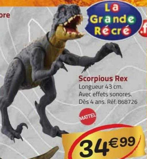 scorpious rex mattel